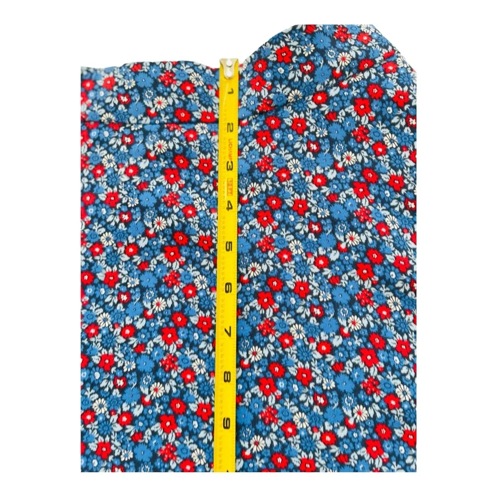 Tommy Hilfiger Multicolor Floral Print A-Line Skirt Women's Size 6 Flare - Picture 5 of 14